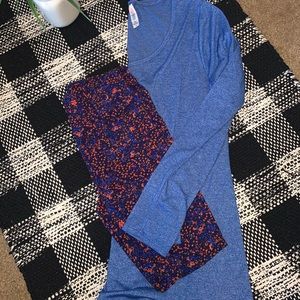 LulaRoe Leggings and top